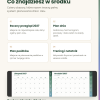 Cyfrowy Kalendarz 2027 / PDF do druku - Rozkwit – podgląd strony planera 6