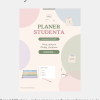 Cyfrowy Planer Studenta 2026/2027 – podgląd strony planera 1