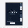 Cyfrowy Planer Studenta 2026/2027 – podgląd strony planera 1