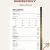 Planer Budżetowy – podgląd strony planera 4