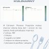 Planer Kulinarny - Moje Przepisy – podgląd strony planera 1