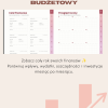 Planer Budżetowy – podgląd strony planera 3