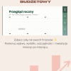 Planer Budżetowy – podgląd strony planera 1