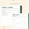 Planer Domowy – podgląd strony planera 2