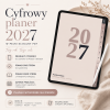 Cyfrowy Kalendarz 2027 / PDF do druku - Dobry Kierunek – cyfrowy planer 2027, okładka planera