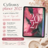 Cyfrowy Kalendarz 2027 / PDF do druku - Rozkwit – cyfrowy planer 2027, okładka planera