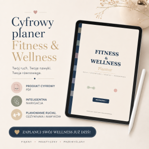 Planer Fitness I Wellness - Planer Zdrowej Równowagi – cyfrowy planer PDF