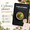 Planer Kulinarny - Moje Przepisy (wersja ciemna) – cyfrowy planer kulinarny, okładka planera
