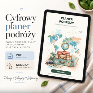 Planer Podróżniczy (wersja akwarelowa)