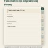 Planer Fitness I Wellness - Planer Dobrej Formy – podgląd strony planera 1