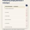 Planer Fitness I Wellness - Planer Aktywnego Życia – podgląd strony planera 1