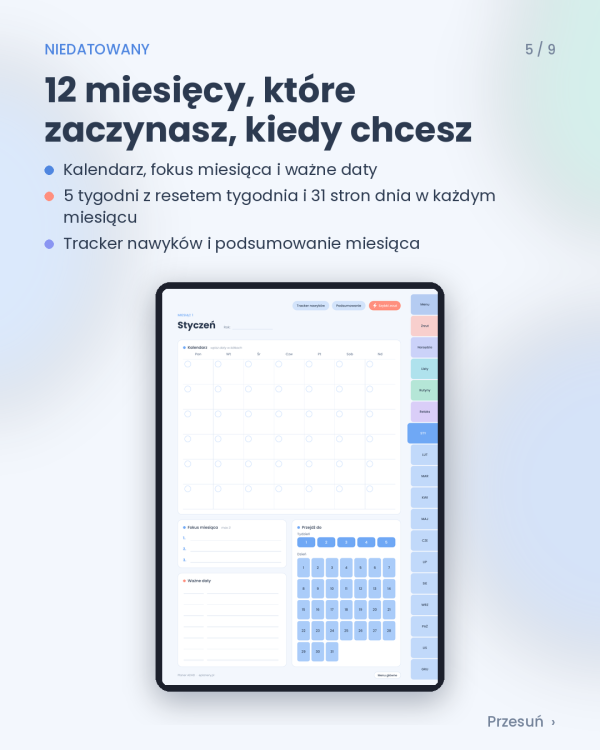 Szlaczki / karta praca 4-6 lat