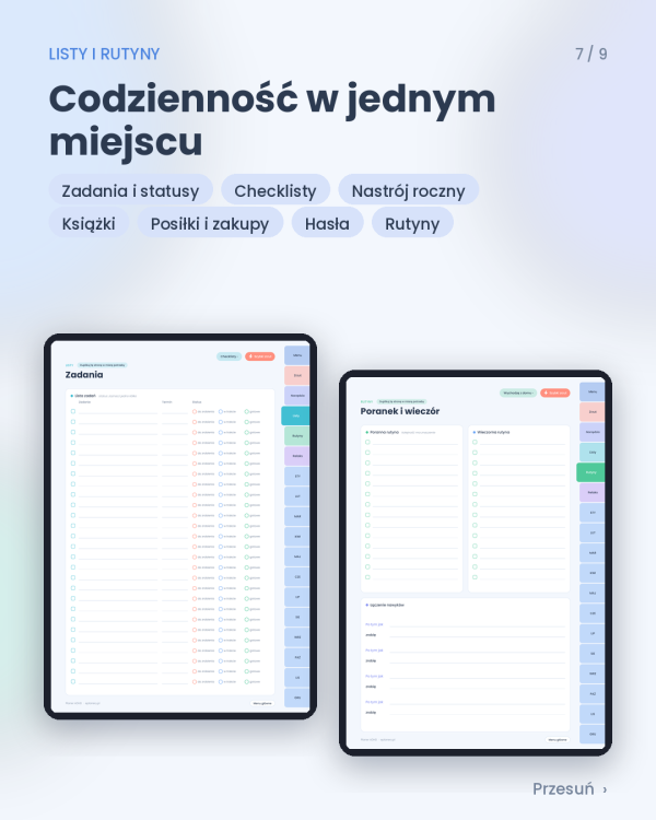Szlaczki / karta praca 4-6 lat