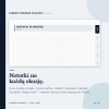 Cyfrowy Planer Studenta 2026/2027 – podgląd strony planera 4