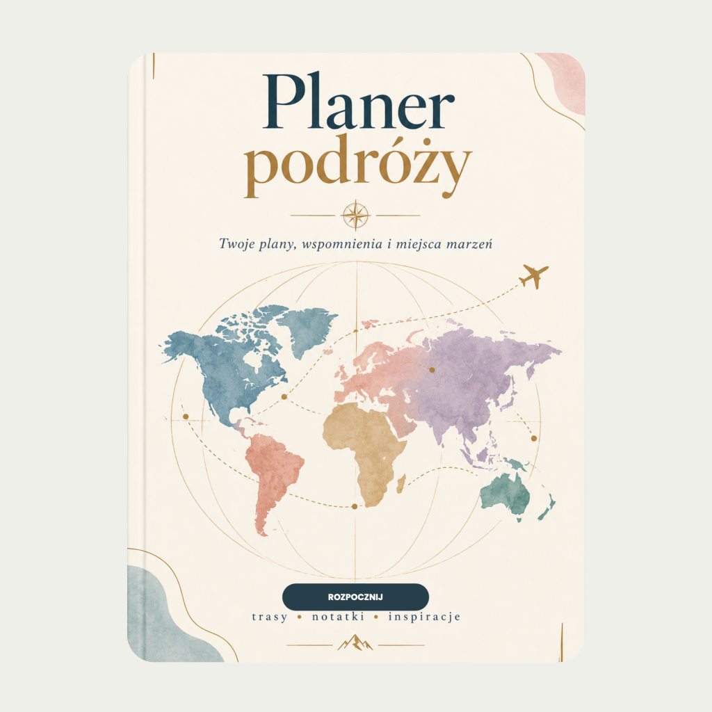 Planer Podróżniczy (wersja z mapą świata)